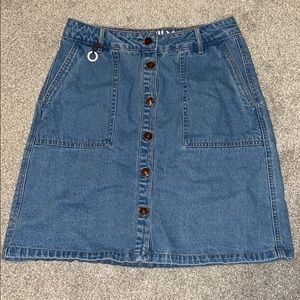 Jean skirt